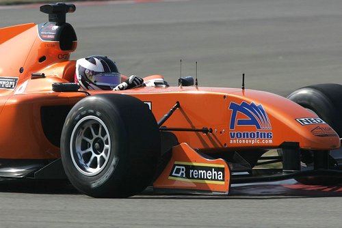 Dennis Retera eerste meters in A1